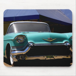 De groene convertible Cadillac van Elvis Presley i Muismat