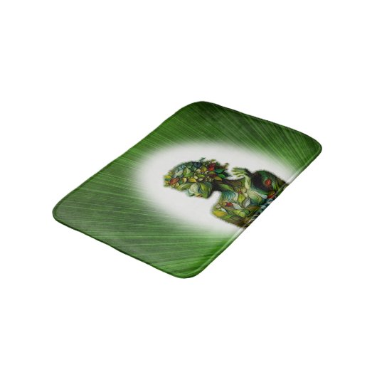 De Groene Dame Badmat (Gekanteld)