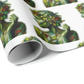 De Groene Dame Cadeaupapier (Rol Hoek)