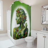 De Groene Dame Douchegordijn (In situ)