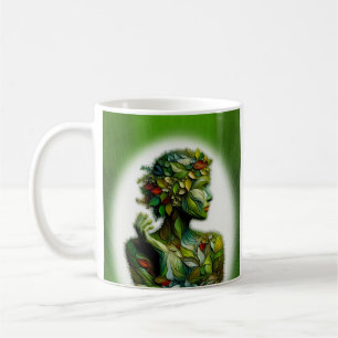 De Groene Dame Koffiemok