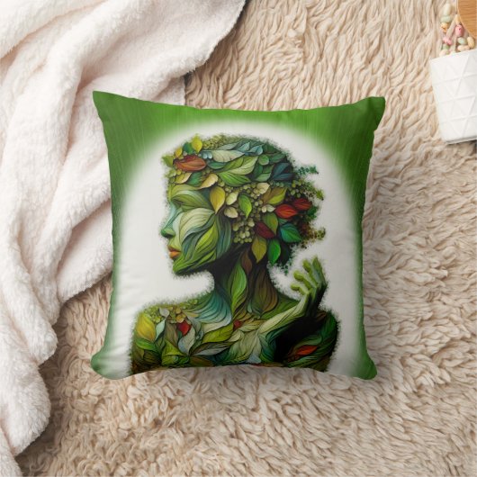 De Groene Dame Kussen (Deken)