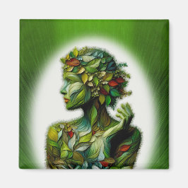 De Groene Dame Magneet