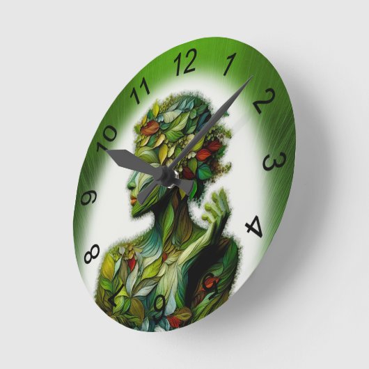 De Groene Dame Ronde Klok (Hoek)