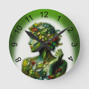 De Groene Dame Ronde Klok