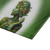 De Groene Dame Snijplank (Hoek)