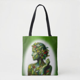 De Groene Dame Tote Bag
