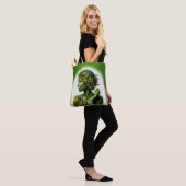 De Groene Dame Tote Bag (Op model)