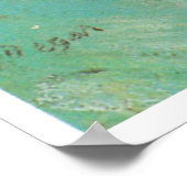 De Groene Dancer, c. 1880, Edgar Degas Poster (Hoek)