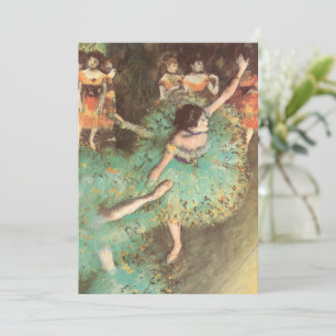 De groene danser van Edgar Degas,  ballet