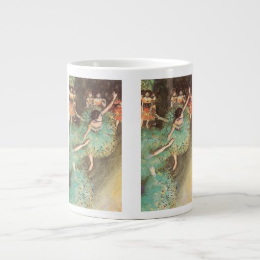De groene danser van Edgar Degas,  ballet Grote Koffiekop (Voorkant)