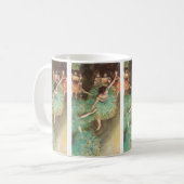 De groene danser van Edgar Degas, ballet Koffiemok (Voorkant links)