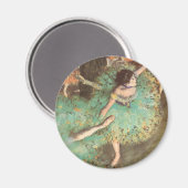 De groene danser van Edgar Degas,  ballet Magneet (Voorkant / Achterkant)