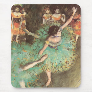 De groene danser van Edgar Degas, ballet Muismat