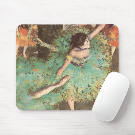 De groene danser van Edgar Degas,  ballet Muismat (Met muis)