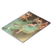 De groene danser van Edgar Degas,  ballet Notitieboek (Linkerzijde)