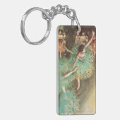 De groene danser van Edgar Degas,  ballet Sleutelhanger (Voorkant Links)