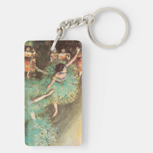 De groene danser van Edgar Degas, ballet Sleutelhanger (achterkant)