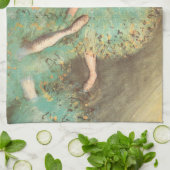 De groene danser van Edgar Degas,  ballet Theedoek (Gevouwen)