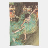 De groene danser van Edgar Degas,  ballet Theedoek (Verticaal)