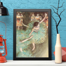 De Groene Danseres door Edgar Degas, Vintage Balle