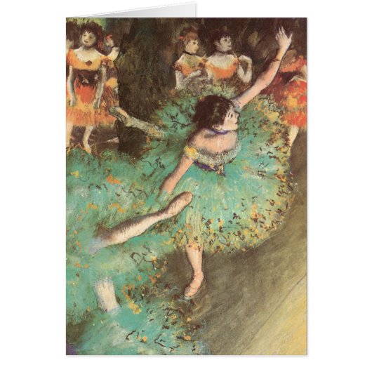 De Groene Danseres van Edgar Degas, Klassiek Balle (Voorkant)