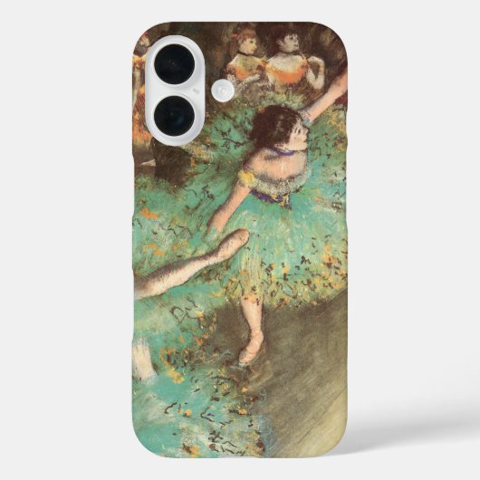 De Groene Danseres van Edgar Degas, Oude Balletkun Case-Mate iPhone Case (Achterkant)