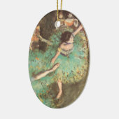 De Groene Danseres van Edgar Degas, Oude Balletkun Keramisch Ornament (Links)