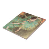 De Groene Danseres van Edgar Degas, Oude Balletkun Tegeltje (Zijkant)