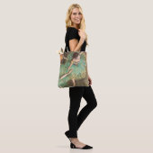 De Groene Danseres van Edgar Degas, Oude Balletkun Tote Bag (Op model)