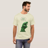 De groene denker t-shirt (Voorkant volledig)
