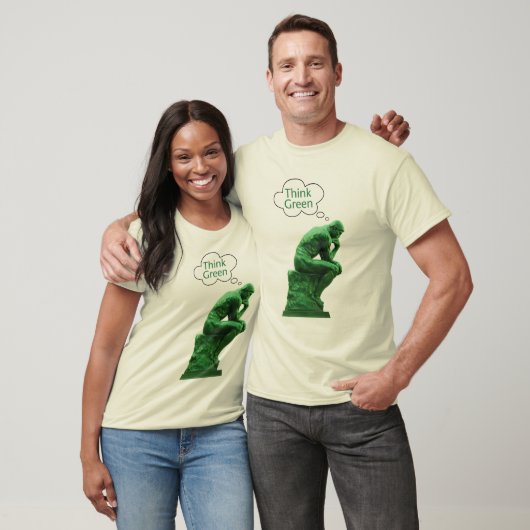 De groene denker t-shirt (Unisex)
