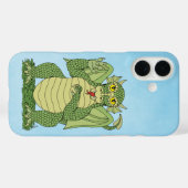 De Groene Dragon Hoesje-Mate iPhone Case kletsen (Achterkant (horizontaal))