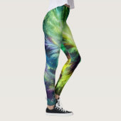 De groene engel op een paar aangepaste moderne leggings (Rechts)