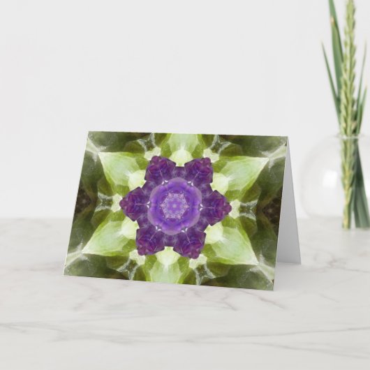 De groene Engel van het Kalkspaat Kaart (Voorkant)