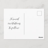 De Groene Fancy Calligrafie van de Sage Hartelijk  Briefkaart (Achterkant)