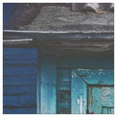 De groene fiets-1 aangepaste fabric stof (Swatch)