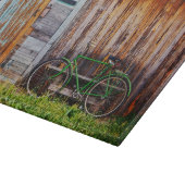 De Groene Fiets 1 Sierglas Snijplank (Hoek)