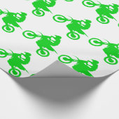 (De groene) FIETS van het VUIL Cadeaupapier (Hoek)