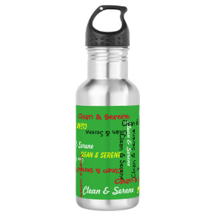 De Groene Fles van het water, Schoon en Rustig,