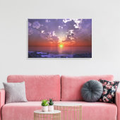 De groene Flits Canvas Afdruk (Insitu (Woonkamer))