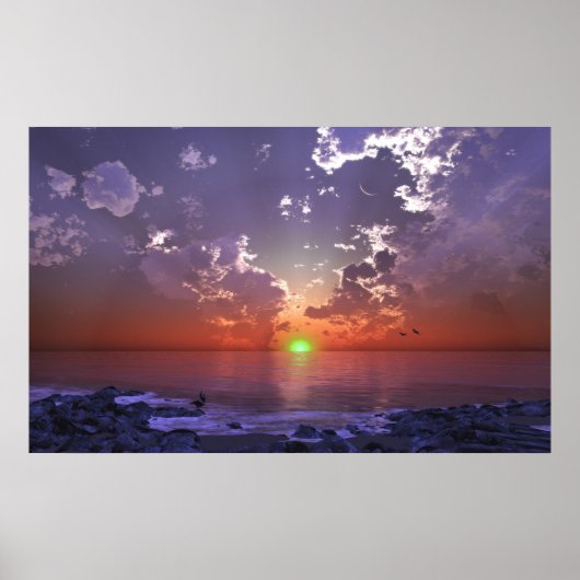 De groene Flits Poster (Voorkant)