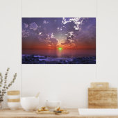 De groene Flits Poster (Keuken)