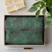De Groene Fluwelen Serie Ontwerp 1 Tissuepapier (Geschenk)