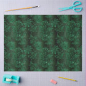 De Groene Fluwelen Serie Ontwerp 1 Tissuepapier (Craft)
