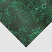 De Groene Fluwelen Serie Ontwerp 1 Tissuepapier (Detail)