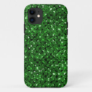 De Groene Gevallen van de Telefoon van het Sequin Case-Mate iPhone Case