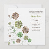 De Groene Geveltoppen Gepersonaliseerde Kaart (Achterkant)