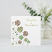 De Groene Geveltoppen Gepersonaliseerde Kaart (Staand voorkant)