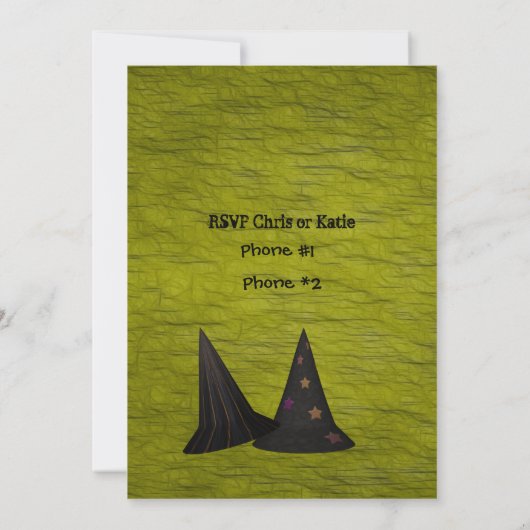 De Groene Grunge van de Banner van de Partij van d Kaart (Achterkant)